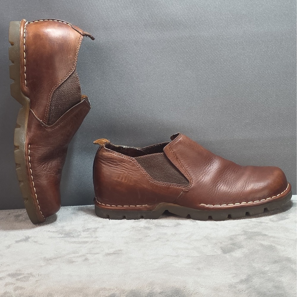Cole Haan Men's Shoes Size US 8 M Brown Leather Casual Loafers Country Academia